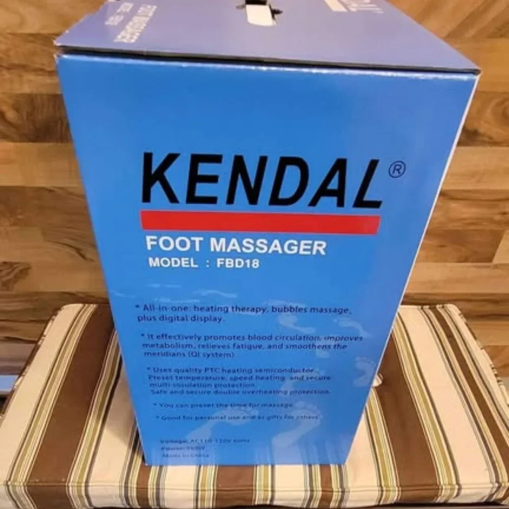 Foot Spa Bath Massager with Heat Digital Temp Control